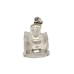 Ganesha Ganesh Charm Pendant Sterling Silver 925 Natural Crystal Gem Stone Women Men Unisex Handmade Gift E533 